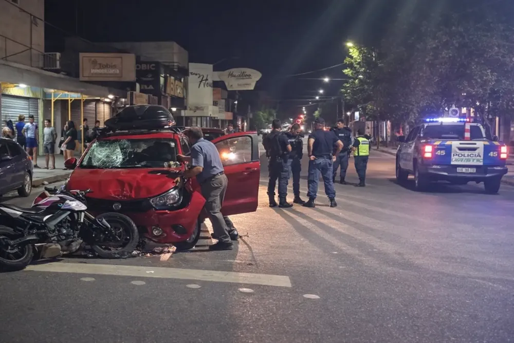 Moto robada centenario